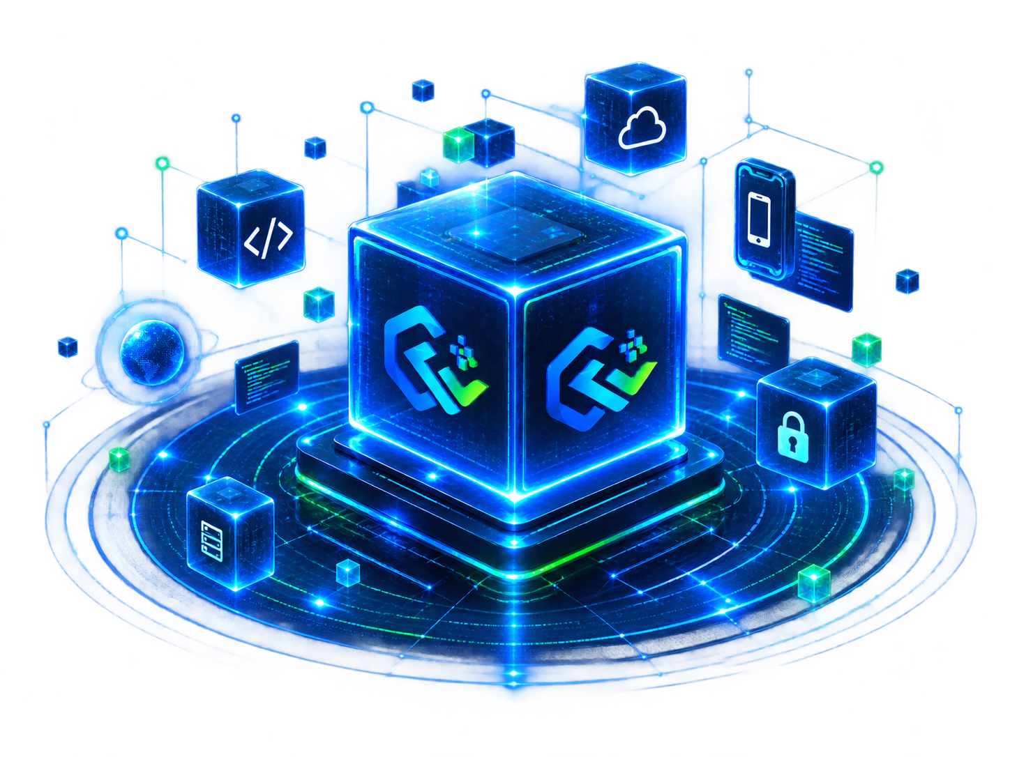 Connected digital services platform